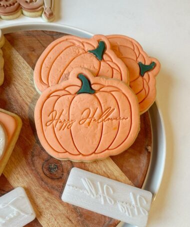 Mini tampon biscuit, Halloween, Happy Halloween